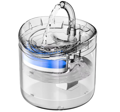 Cat Water Feeder Automation Sensor Faucet Fountain Food Grade Transparent Plastic Dog Water Dispenser For Cat Pet Sensor Drinker