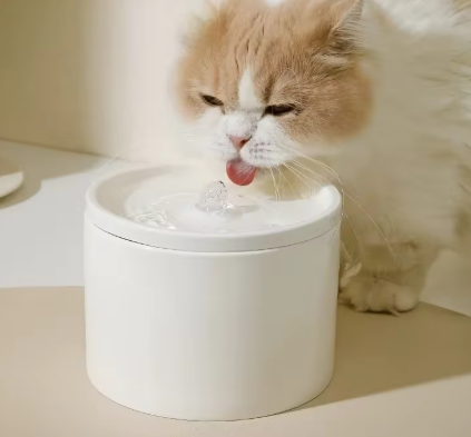 Cat automatic water dispenser flow silent cycle filter ceramic water feeder flow silent cycle filter, USB drive, low voltage, no